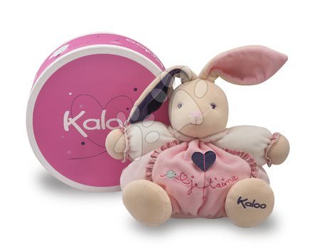 Pro miminka - Plyšový králíček Petite Rose-Chubby Rabbit Love Kaloo - 1