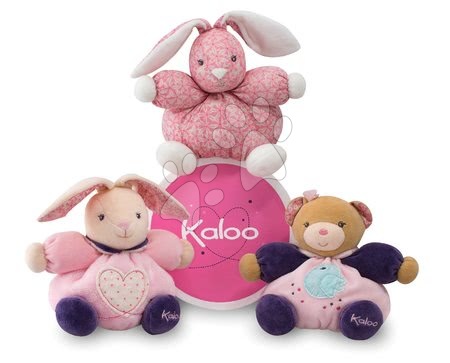 Pre bábätká - Plyšový zajačik Petite Rose-Chubby Rabbit Heart Kaloo - 2