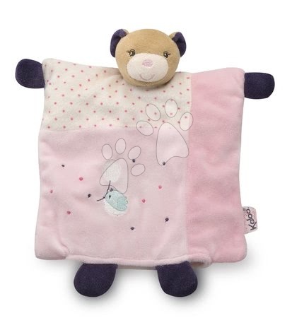 Petite Rose - Plüss maci alvóka és kesztyűbáb rágókával Petite Rose-Doudou Pretty Bear Kaloo