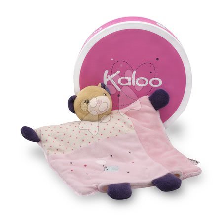 Hračky do postýlky - Plyšový medvídek loutkové divadlo Petite Rose-Doudou Pretty Bear Kaloo_1