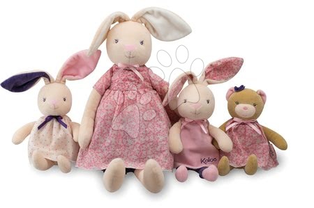 Hadrové panenky - Plyšový medvídek panenka Petite Rose-Bear Doll Kaloo - 2