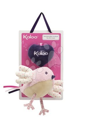 Pro miminka - Plyšový ptáček Petite Rose-Music Bird Kaloo - 2