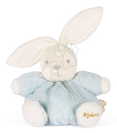 Plyšové zajace - Plyšový zajačik Chubby Rabbit Perle Kaloo modrý 18 cm z mäkkého jemného materiálu od 0 mes
