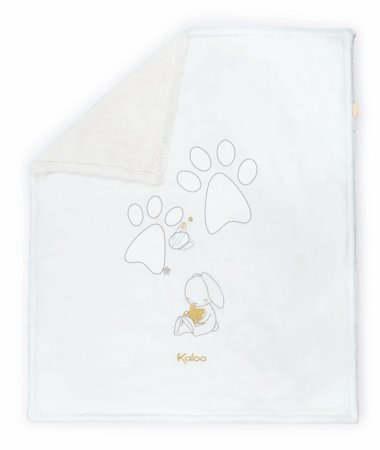 Detská izba a spánok - Deka pre najmenších My First Blanket Home Kaloo s výšivkou zajačik 85*70 cm z jemného mäkkého materiálu od 0 mes_1