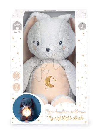 Plyšoví zajíci - Plyšový zajíček noční světlo My Rabbit Nightlight Home Kaloo - 7