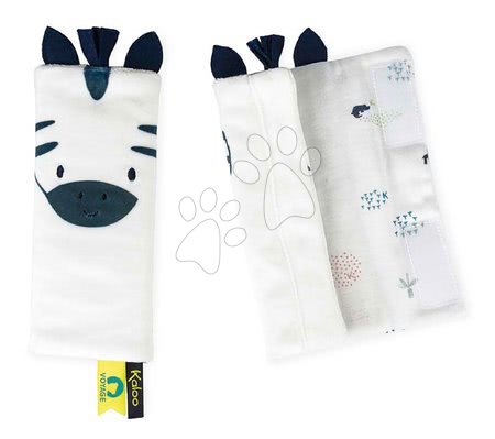 Legkisebbeknek - Biztonsági övpárna Zebra My Protective Straps Home Kaloo - 3