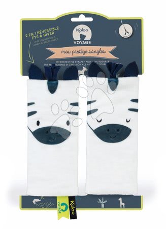 Legkisebbeknek - Biztonsági övpárna Zebra My Protective Straps Home Kaloo - 5