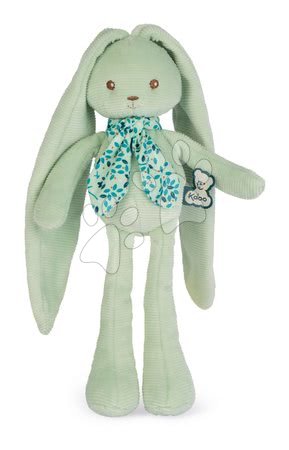 Plyšové hračky - Bábika zajačik s dlhými uškami Doll Rabbit Aqua Lapinoo Kaloo zelený 25 cm z jemného materiálu v darčekovej krabičke od 0 mes