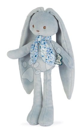 Iepurași de pluș - Păpușă iepuraș cu urechi lungi Doll Rabbit Blue Lapinoo Kaloo_1