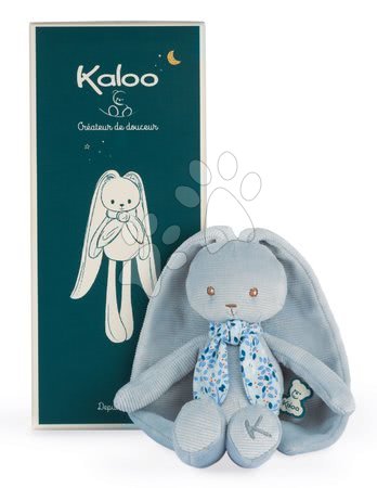 Pluszowe zajączki - Lalka zajączek z długimi uszami Doll Rabbit Blue Lapinoo Kaloo - 3