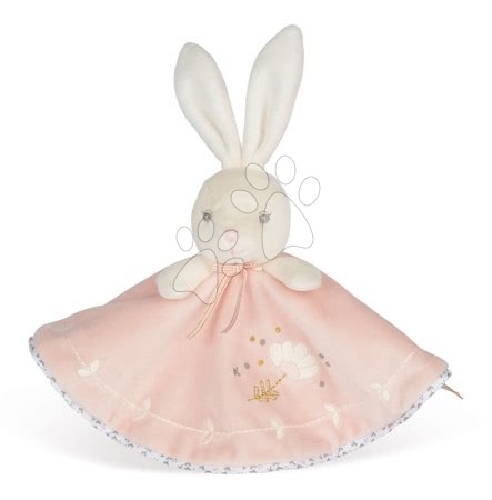 Perle - Plišasti zajček ninica Round Doudou Rabbit Pink Perle Kaloo