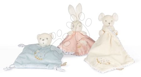 Perle - Plyšový medveď na maznanie Round Doudou Bear Blue Perle Kaloo_1