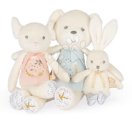 Plyšové hračky - Plyšová bábika zajačik Doll Rattle Mini Perle Kaloo_1