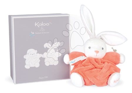 Plišasti zajčki - Plišasti zajček Chubby Rabbit Coral Plume Kaloo - 1