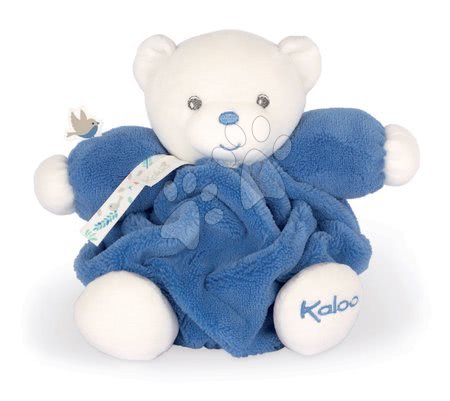 Plišaste igrače - Plišasti medvedek Chubby Bear Ocean Blue Plume Kaloo