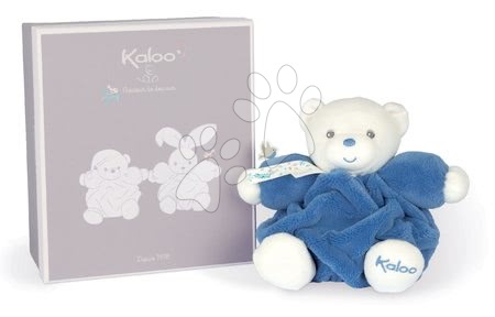 Plišaste igrače - Plišasti medvedek Chubby Bear Ocean Blue Plume Kaloo_1