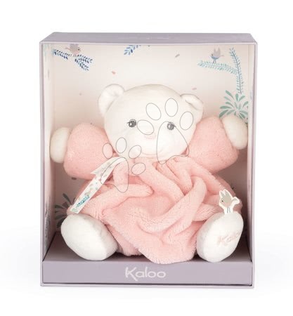 Ursuleți de pluș - Ursuleț de pluș Chubby Bear Powder Pink Plume Kaloo - 3