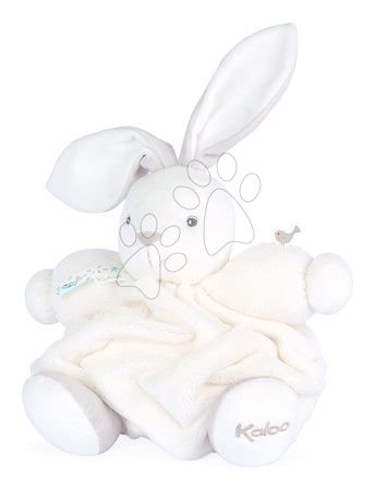 Kaloo - Plyšový zajačik Chubby Rabbit Ivory Plume Kaloo biely 25 cm z jemného mäkkého materiálu v darčekovom balení od 0 mes_1