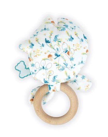 Rasseln und Beißringe - Beißring mit Holzring Leonard Fox Teether Fripons Kaloo_1