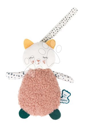 Zabawki do przytulania i zasypiania - Pluszowe kotki do rozwoju zmysłów niemowlęcia Cuddly Kitties Stimuli Kaloo - 3