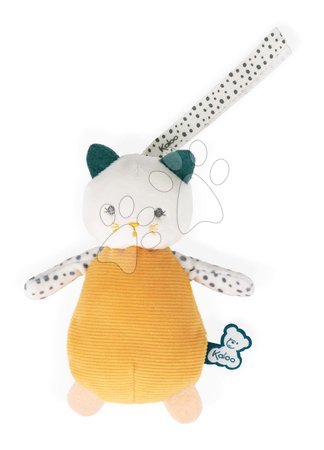 Zabawki do przytulania i zasypiania - Pluszowe kotki do rozwoju zmysłów niemowlęcia Cuddly Kitties Stimuli Kaloo - 5