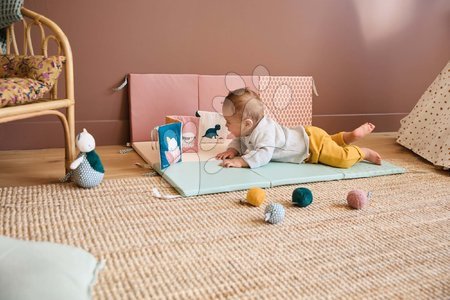 Juguetes para achuchar y dormir - Gatito de peluche para el desarrollo de los sentidos del bebé Cat Tumbler Stimuli Kaloo - 23
