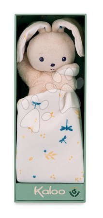 Hračky na mazlení DouDou - Plyšový zajíček k mazlení Rabbit Carré Doudou Kaloo - 3