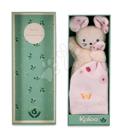 Hračky na mazlení DouDou | Strana 4 - Plyšová myška na mazlení Mouse Carré Doudou Kaloo_1