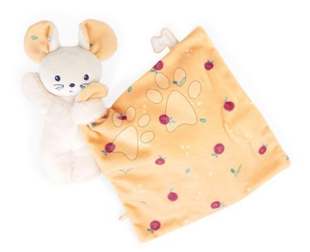 Hračky na mazlení DouDou | Strana 4 - Plyšová myška na mazlení Mouse Carré Doudou Kaloo