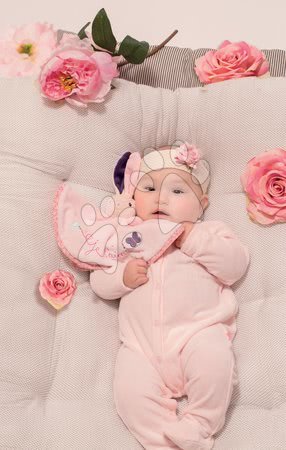 Hračky na mazlení DouDou - Plyšový králíček Petite Rose-Round Doudou Rabbit Love Kaloo - 5