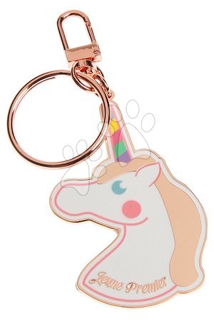 Kreatívne a didaktické hračky - Kľúčenka Keychain Unicorn Rose Gold Jeune Premier