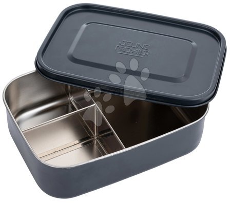 Boxy na desiatu - Box na desiatu Stainless Steel Lunchbox Black Nickle Jeune Premier