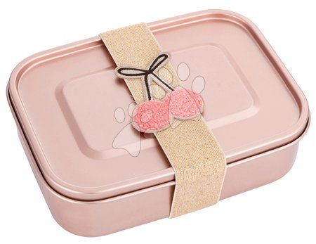 Boxy na desiatu - Elastická páska na box s desiatou Lunchbox Elastic Cherry Pompon Jeune Premier_1