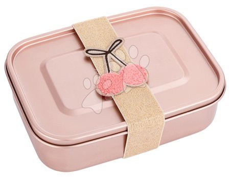 Mint a suliban - Rugalmas gumiszalag tízórais dobozra Lunchbox Elastic Cherry Pompon Jeune Premier_1