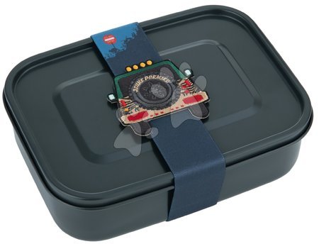 Genți pentru prânz - Bandă elastică pentru caserolă prânz Lunchbox Elastic Jungle Jeep Jeune Premier_1