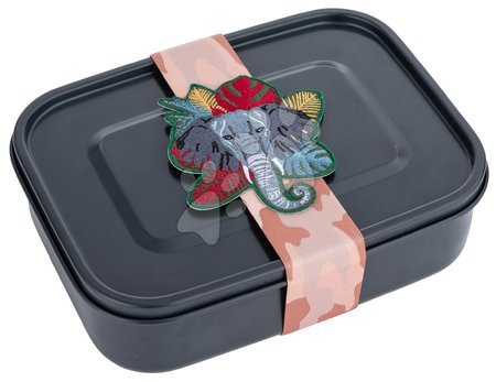 Tízórais dobozok - Rugalmas gumiszalag tízórais dobozra Lunchbox Elastic Wildlife Jeune Premier - 1