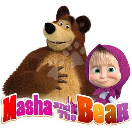 Detské puzzle do 100 dielov - Puzzle Masha and the bear Educa 2x20 dielov od 4 rokov_1