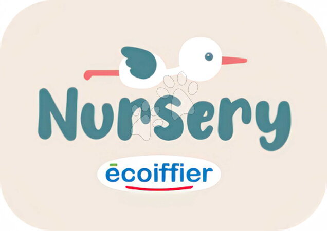 Postýlky a kolébky pro panenky - Kolébka s kolotočem Nursery Écoiffier - 8