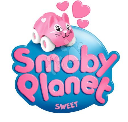 Autíčka  - Zvířátko na kolečkách Sweet Planet Smoby - 3