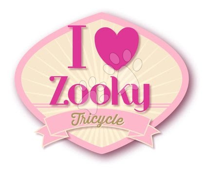 Tricycles à chaîne - Tricycle à chaîne Zooky Classic Girl Smoby - 3