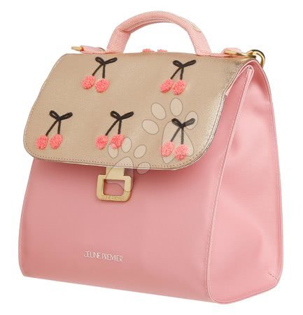 Tízórais dobozok - Tízórai doboz Lunch Bag Cherry Pompon Jeune Premier - 1