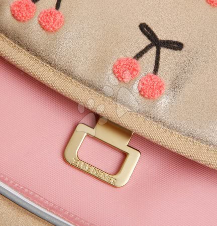 Tízórais dobozok - Tízórai doboz Lunch Bag Cherry Pompon Jeune Premier - 3