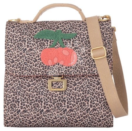 Jeune Premier - Box na desiatu Lunch Bag Leopard Cherry Jeune Premier