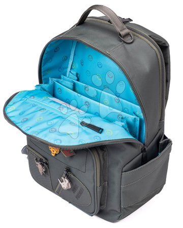 Tornistry i plecaki - Organizator do plecaka szkolnego Organiser Backpack Bobbie Smiley Blue Jeune Premier - 1