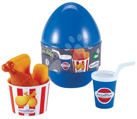 Nádobí a doplňky do kuchyňky - Vajíčko s potravinami 100% Chef Écoiffier - 1