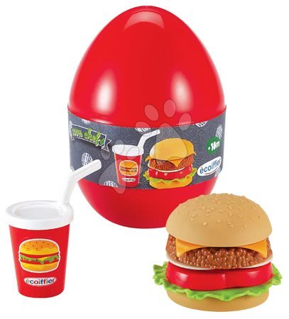 Nádobí a doplňky do kuchyňky - Vajíčko s potravinami 100% Chef Écoiffier - 2
