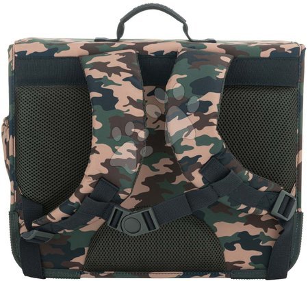 Kreatívne a didaktické hračky - Školská aktovka Schoolbag Paris Large Camo Shark Jack Piers_1