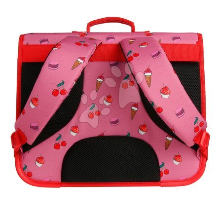  - Školska aktovka Schoolbag Paris Large Cherry Pop Jack Piers ergonomska luksuzni dizajn od 6 godina 38*31*13 cm_1