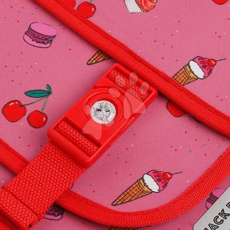 Šolske aktovke - Šolska aktovka Schoolbag Paris Large Cherry Pop Jack Piers - 3