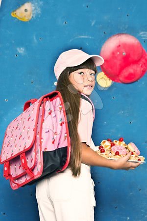 Šolske aktovke - Šolska aktovka Schoolbag Paris Large Cherry Pop Jack Piers - 6